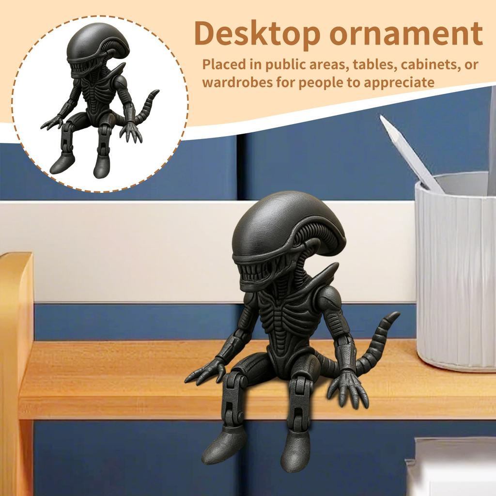 Skeleton Soldier Statue, 6in Skeleton Soldier Toy With Military Helmet And Sunglasses, 3D Soldier Garden Ornaments, Interesting Desktop Decorations