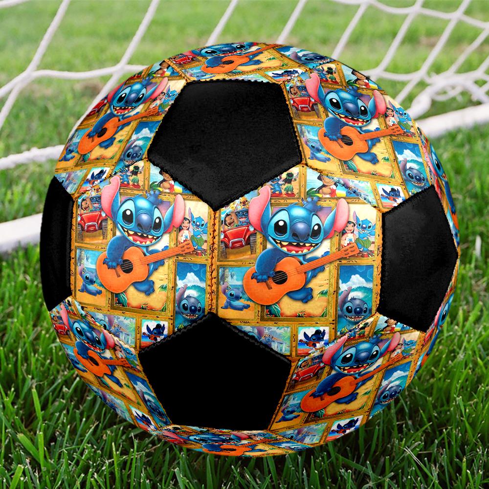 Stitch Theme Size 5 Soccer Ball, Suitable for Both Indoor and Outdoor Matches, a Gift Suitable for Everyone.