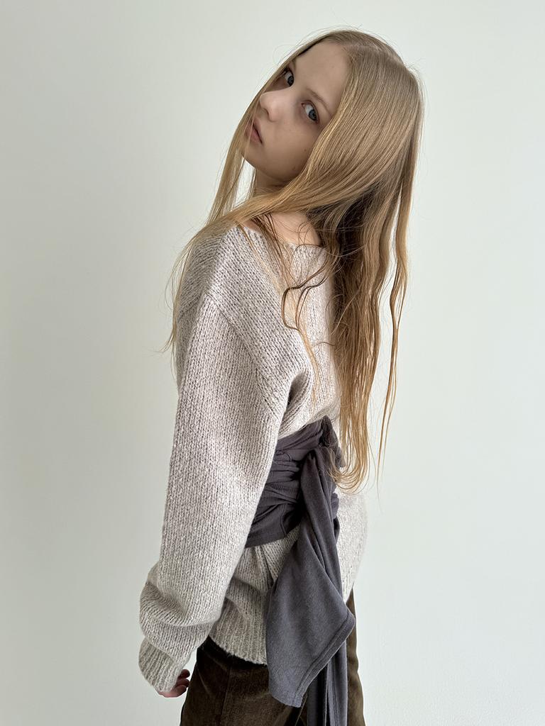 Deoenel Rush Alpaca Knit - [3 Colors]