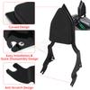 Motocykl Černá Odnímatelná opěrka pro spolujezdce Sissy Bar pro Harley Touring Road King Glide Street Electra Glide CVO 2009-2022