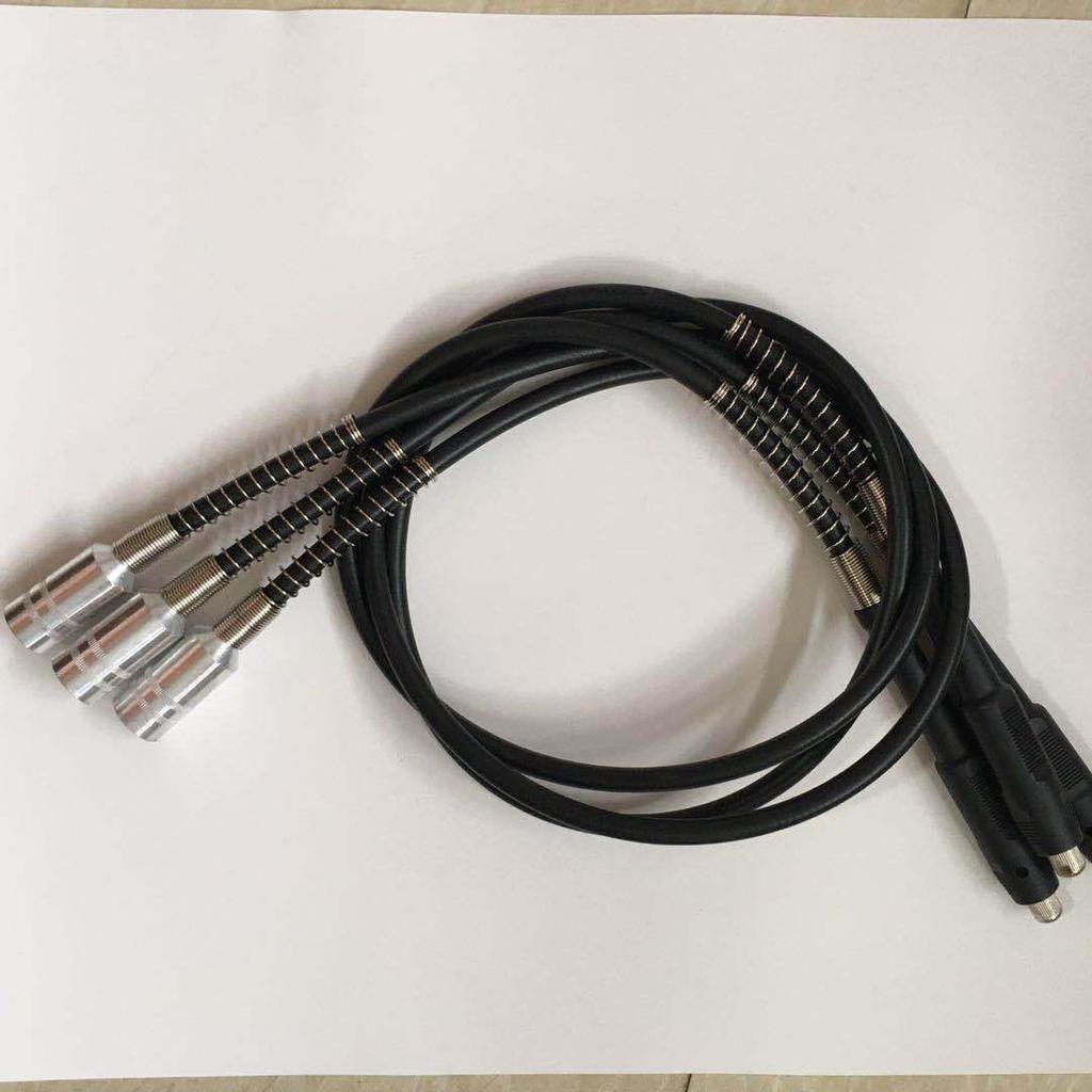 Flexible Shaft Electric Engraving Grinder with Extension Hose and Rubber Handle