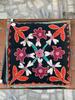 Hand Embroidered Cotton Pillow Cover: Bohemian Decorative Cushion 40
