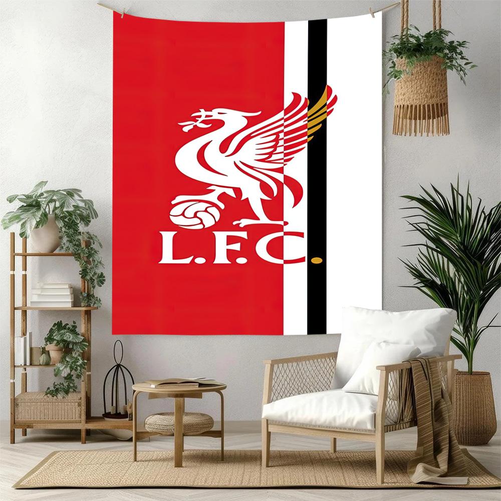 Liverpool Football Club Wall Decor Tapestry Art For Pet Memorial Birthdaywedding Party Backdrop Family Gift