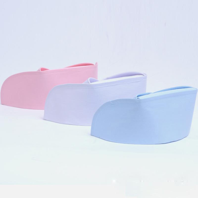 Red Plum Reflective Swallowtail Cap - Thickened Polyester In White, Pink, and Blue for Doctors and Nurses