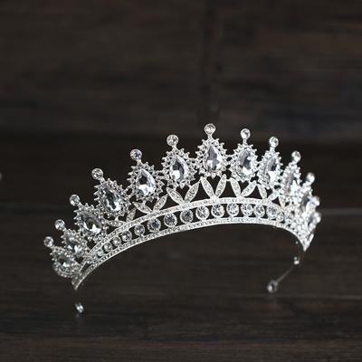 European and American Bride Accessories Bride Crowns Headwear Crown Hair Bands Bride Crowns Tiara