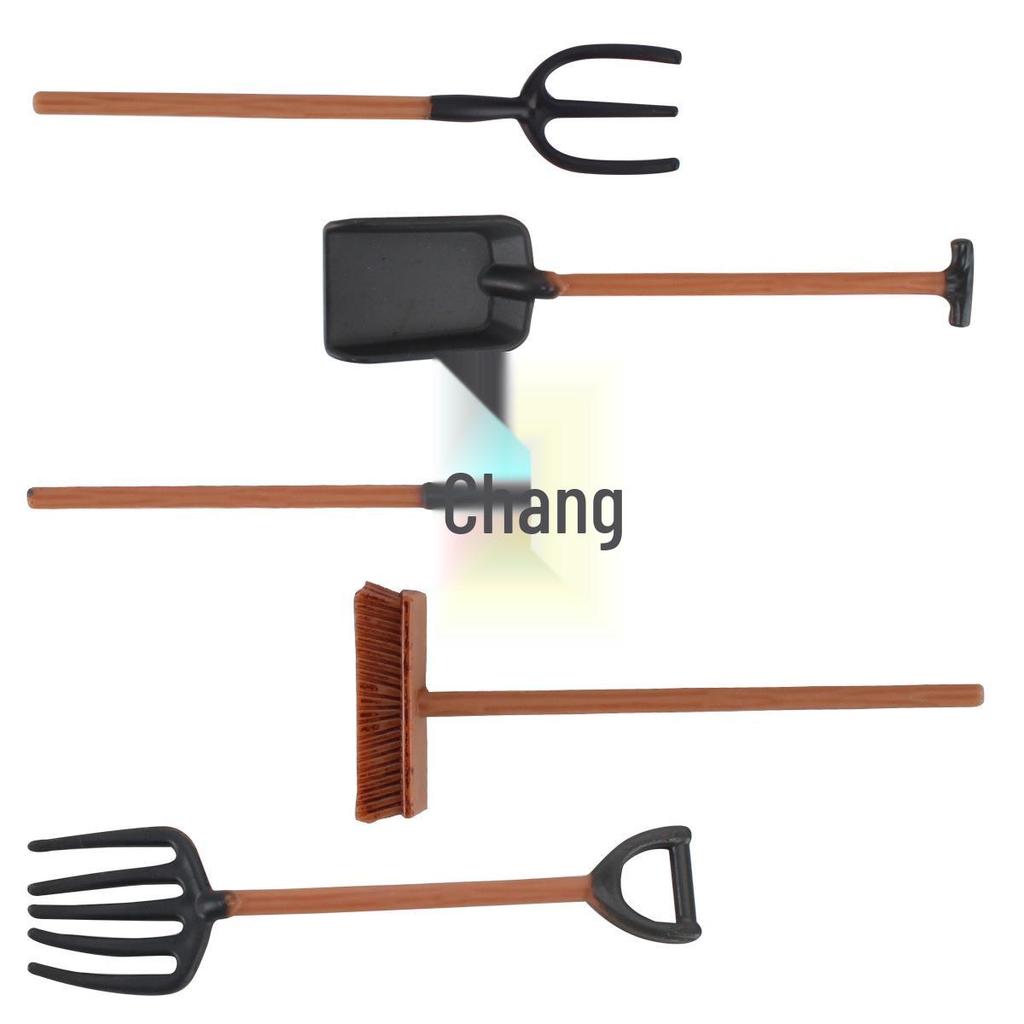 Children's Mini Farm Ranch Sandbox Model Accessories Set