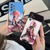 Coque de téléphone portable Wuthering Waves Taoqi pour Samsung Galaxy M55 54 42 35 34 33 32 23 22 15 14 13 12 F55 5G Coque Colorée Jolie