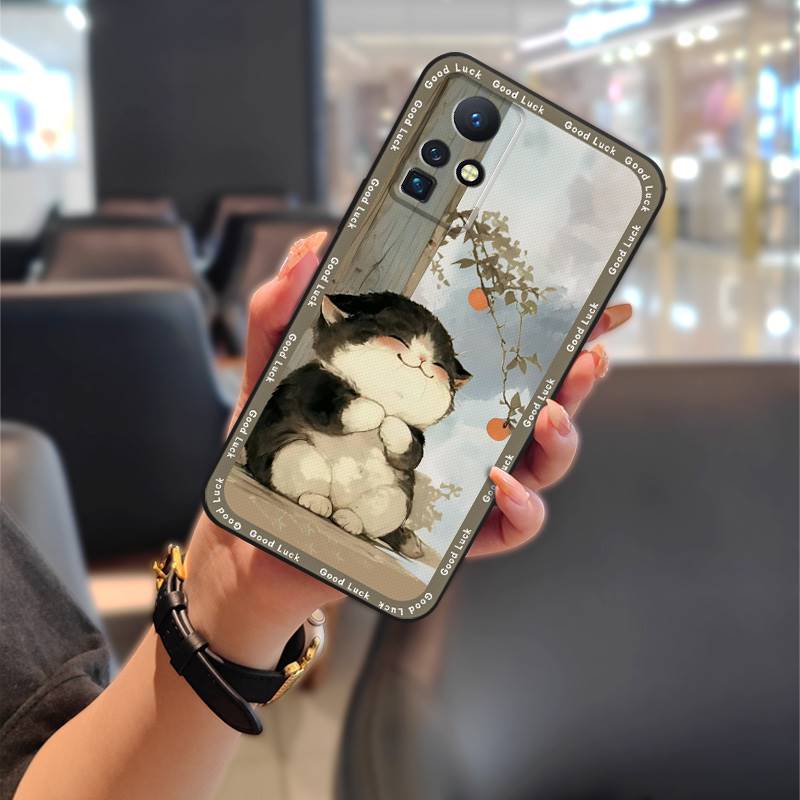 Full Wrap Phone Pouch Phone Case For Infinix Zero X/X Pro/X6811/X6811B Durable Anti-knock Graffiti Dirt-resistant Cute