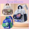 Cartoon Spiderman Kids Backpack With Breathable Oxford Fabric For Preschool Children