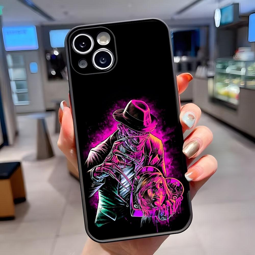 

Freddy Krueger Phone Case Matte Translucent For IPhone 15 Pro 16 Pro Max 13 11 12 14 Xs X Xr 7 8 Plus Se Back Cover iPhone12 ProMax