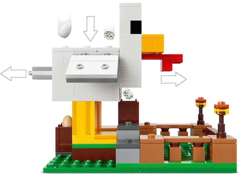 21585 - Lego Minecraft - Farma Kurczaków