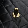 Chanel ChainShoulder Shoulder Bag Matelasse Double Chain Black Lambskin Women Used