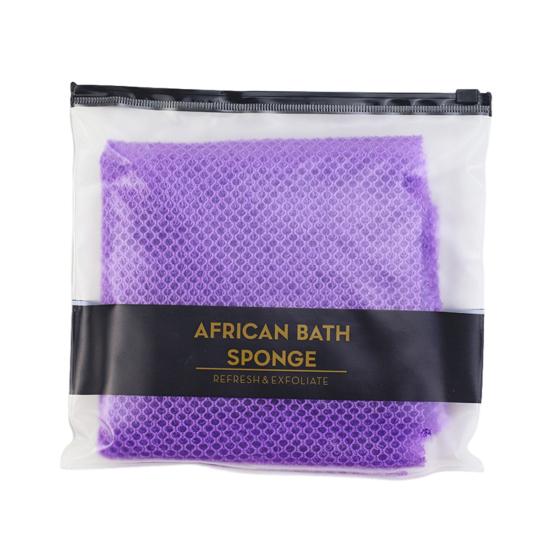 Bath Net Exfoliating Towel African Mesh Sponge Quick-Drying Bright Color Long Soft Nylon Bath Body Scrubber