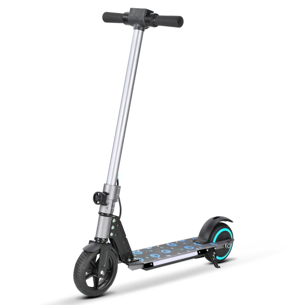 Foldable Rechargeable Children's Electric Scooter - Mini Commuter Toy Vehicle