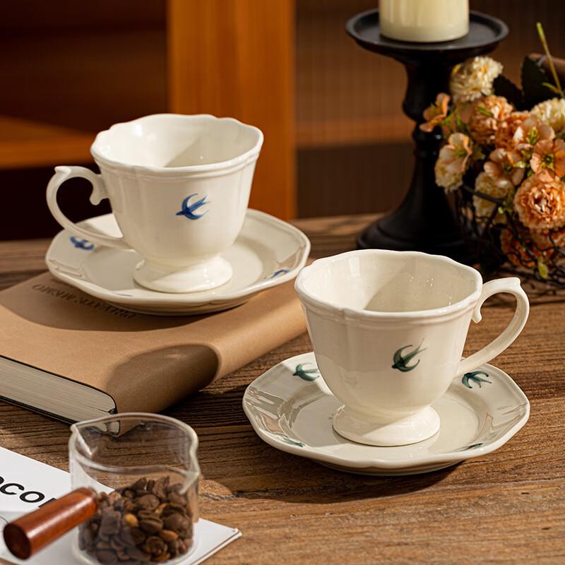 Changshen 200ml Ceramic Coffee Cup and Saucer Set