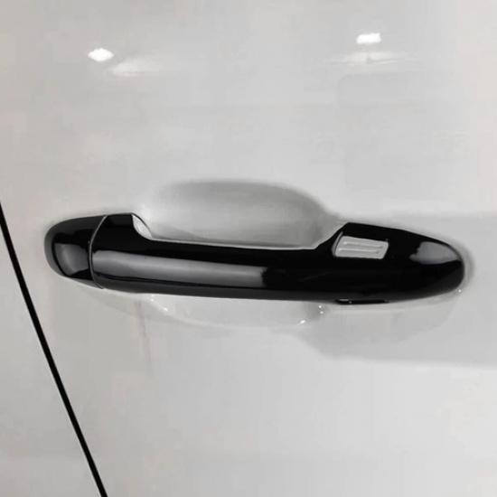 For Toyota Tacoma 2016 -  Gloss Black Side Door Handle Covers Trim x 4pcs