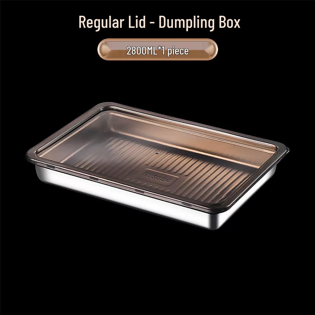 304 Stainless Steel Quick Freeze Dumpling Tray for Refrigerator Storage