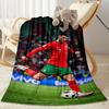 Cristiano Ronaldo 108 Blanket Soft Warm Cozy Suitable for Bed Livingroom Bedding Four Seasons Multipurpose Stylish Decor