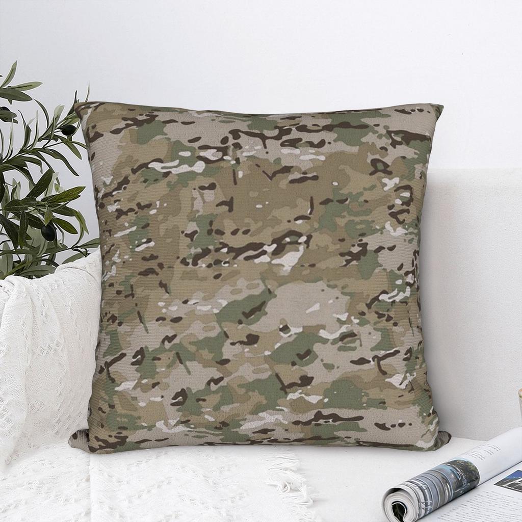 Multicams Camo Square Pillowcases Polyester Room Camouflages Militaryy Cushion Case Funny Decorative Pillow Cover 40*40