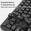 104 Tasten USB-Kabel-Tastatur Gaming-Tastatur Ergonomische Tastatur für PC Laptop Plug and Play