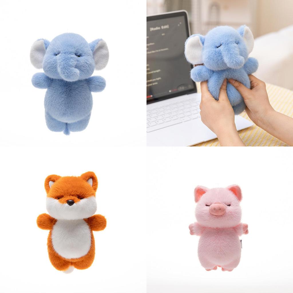 Cat Plush Wrist Rest Pad With Soft Pp Cotton For Office Comfort And Gift