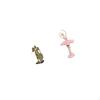 Nordic Knight And Ballerina Figurine Abstract Sculpture Ornament for Desk Cabinet Office Table