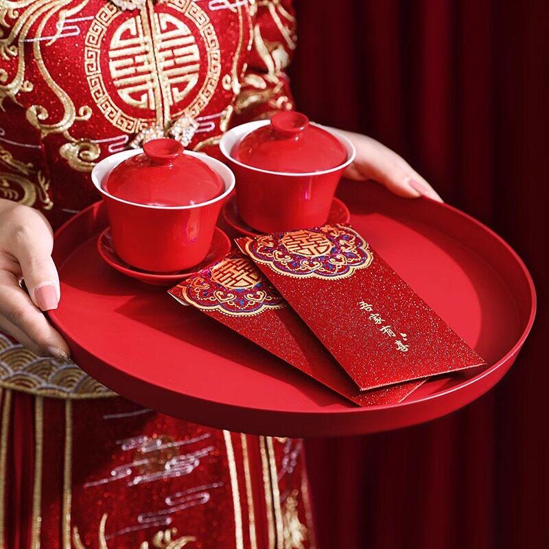 Chinese Style Wedding Serving Trays