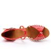 Latein-Tanzschuhe, glitzernde Strasssteine, Damen-Ballsaal-Tanzschuhe mit Absatz, 7 cm