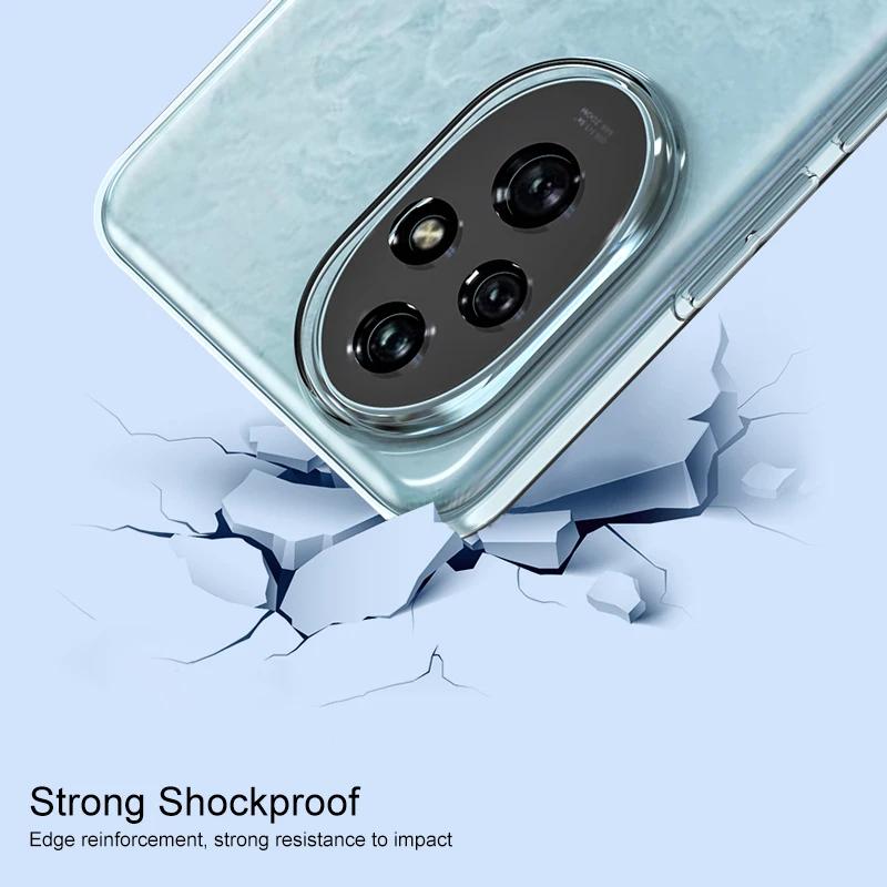 Silicone Soft Ultra Thin Phone Case for Huawei Honor 400 200 90 70 50 Pro Lite Clear Back Cover Transparent