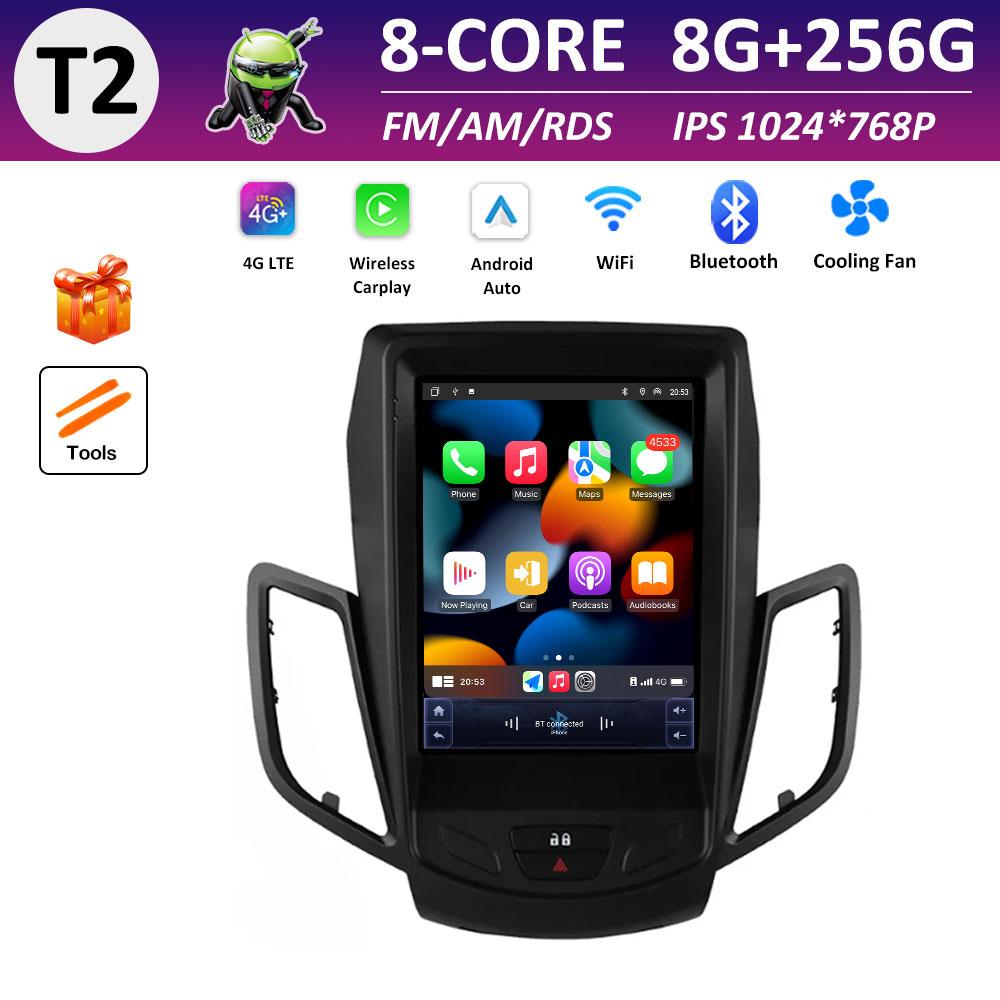 Intelligent System DSP Stereo for Ford Fiesta MK7 2009 2010 2011 2012 2013 - 2016 Wireless Carplay Navigation WIFI Accessories