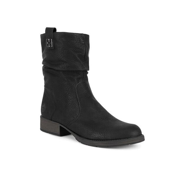 Rieker Z9583-00 Black Ankle Boots