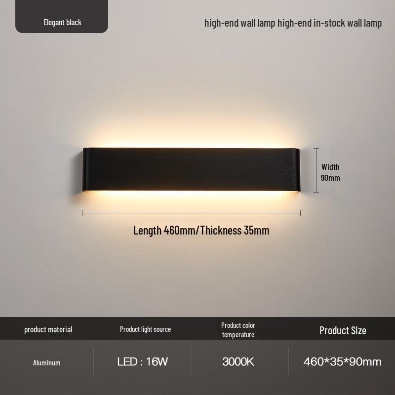 Nordic Minimalist Wall Sconce for Living Room & Bedroom