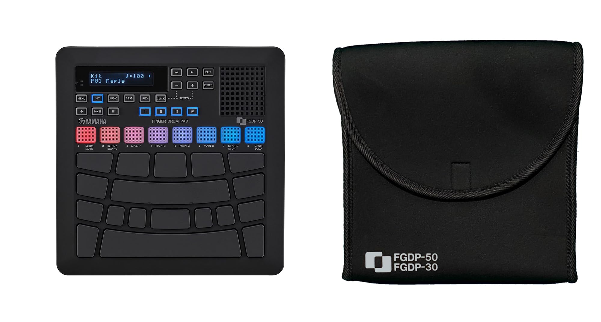 

Yamaha Finger Drum Pad and Case Set SP FGDP-50