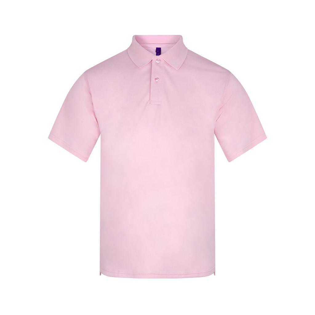 Henbury Mens CoolplusÂ® Pique Polo Shirt
