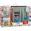 Little Tikes - Mon 1er frigo - Jeu d'imitation - Distributeur de glaçons réaliste - Lumières et bruits réalistes - Nourritures et bo