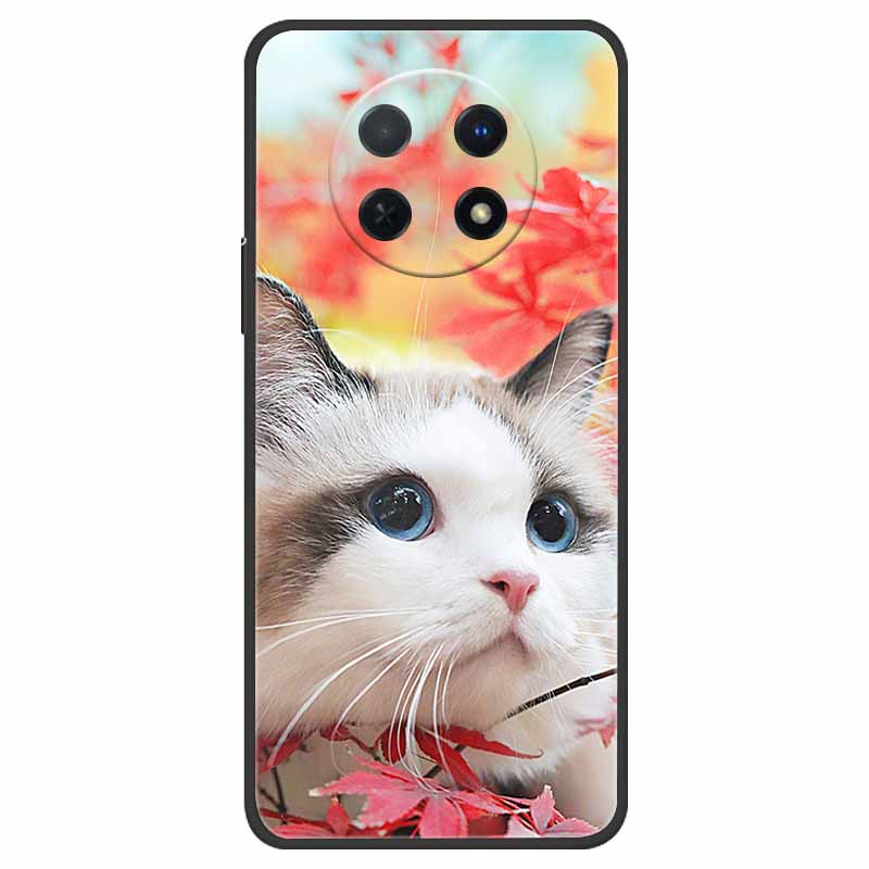 Für Huawei nova Y91 Hülle Weiches TPU Silikon Niedliche Katzen Abdeckung für Huawei Nova Y 91 STG-LX1 Handyhüllen NovaY91 Coole Fundas Coques
