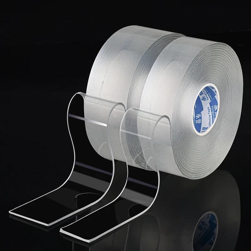 Strong Seamless Singlesided Nano Tape Transparent Washable Reusable Waterproof Tape Kitchen and Bathroom Products Tape