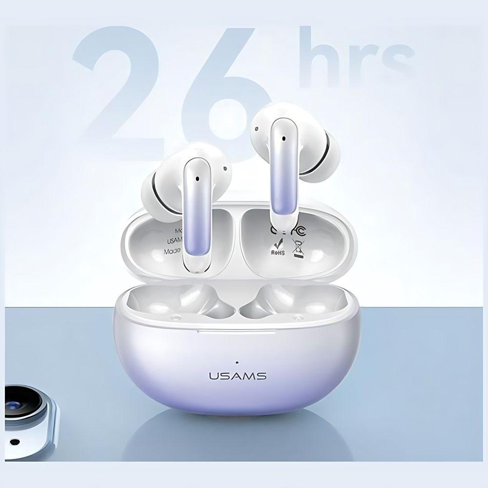 Usams Słuchawki Bluetooth 5.3 Tws X-Donseries Enc Bezprzewodowe Niebieski Gradient/Gradient Blue Bhuencxd03 (Us-Xd19)