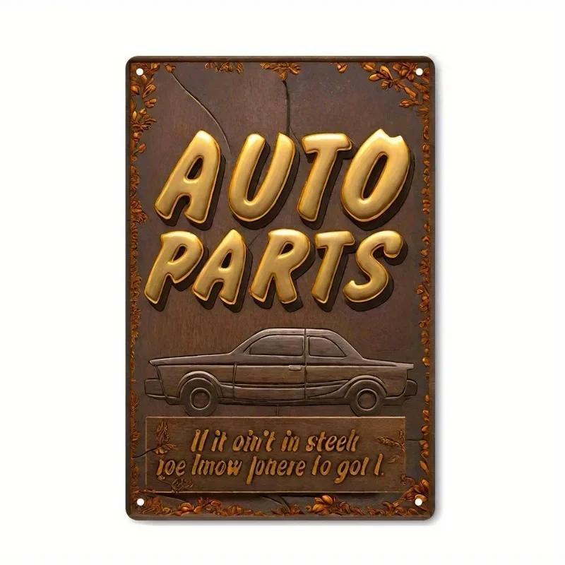 Metal Tin Poster Visual Effect Wall Art Decor Art Painting Retro Plaque Poster for Bar Club Wall Decor Retro Home Wall Plate