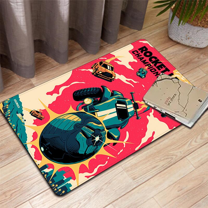 Rocket League Rug Floor Mat for Living Room or Bedroom Soft and Comfortable Carpet a Gift for Birthday and Holiday.SFF0917331