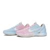 Nike Zoom Kobe 6 Basketball Shoes Men's Low Top Pink/White/Blue FQ3546-100(Team80-S-BOX)