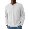 Men's Loose Casual Lapel Long-sleeved Top