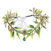 Fairy Crown Headwear Elf Tiara Girl Elven Headpiece Cosplay Costume Circlet Woodland Diadem Wedding Boho Baroque Headband Gifts