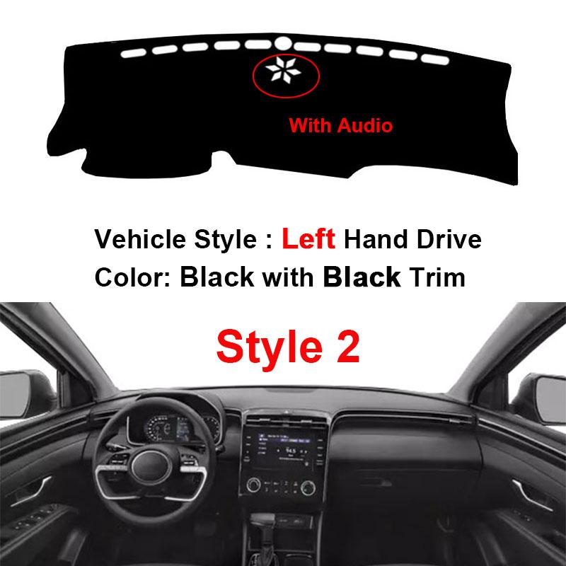For Hyun dai Tucson NX4 2024 LHD RHD Console Protector Sun-Shade Auto Car Dashboard Cover Dash Mat Carpet Cape