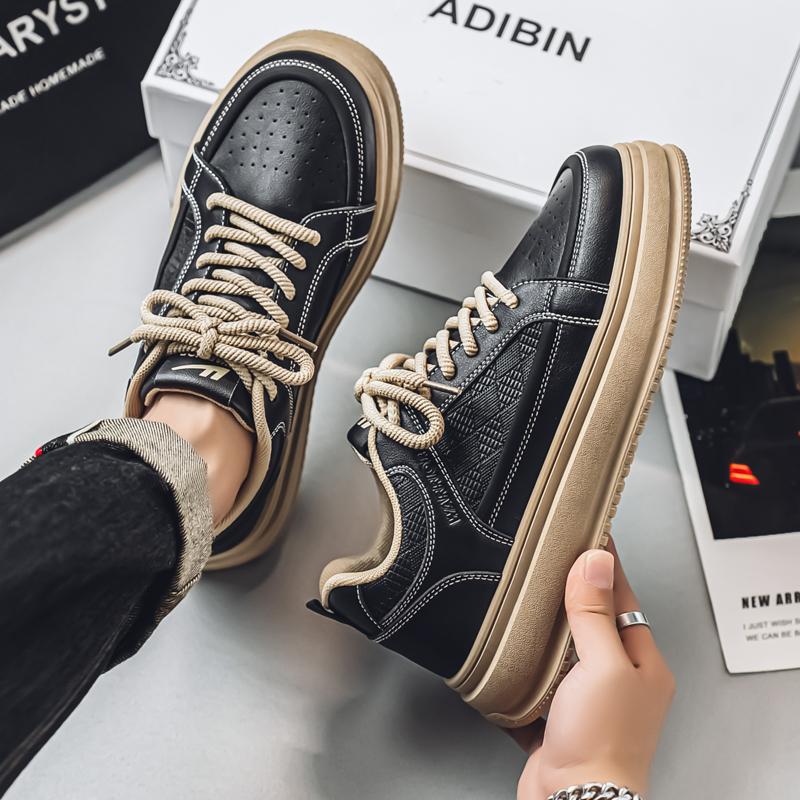 Warrior Stylish Minimalist Trendy Retro Daily Commuting Balance Support Durable Breathable Non-Slip Low-Top Skate Shoes Men sneaker WXP(WZ)-231404