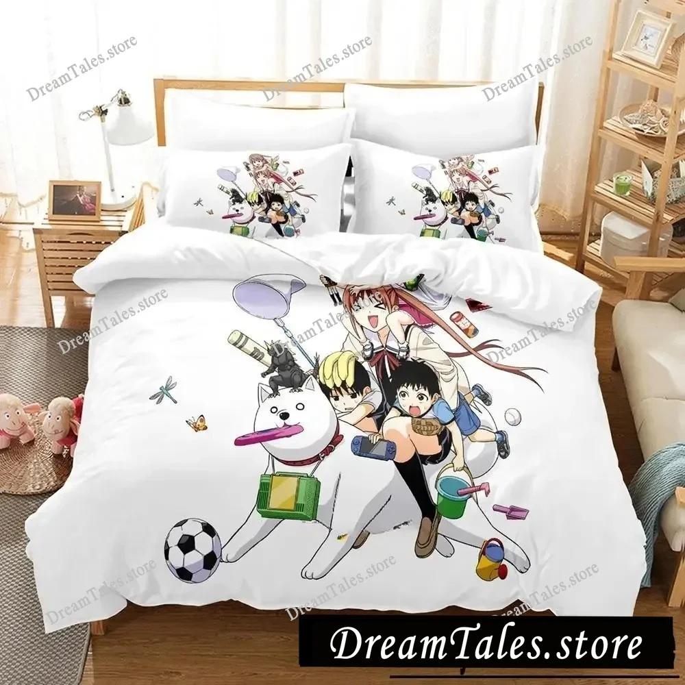 Aho Girl Bedding Set Single Twin Full Queen King Size Bed Set Adult Kid Bedroom Duvet Cover Sets 3D Print Anime Bed Sheet