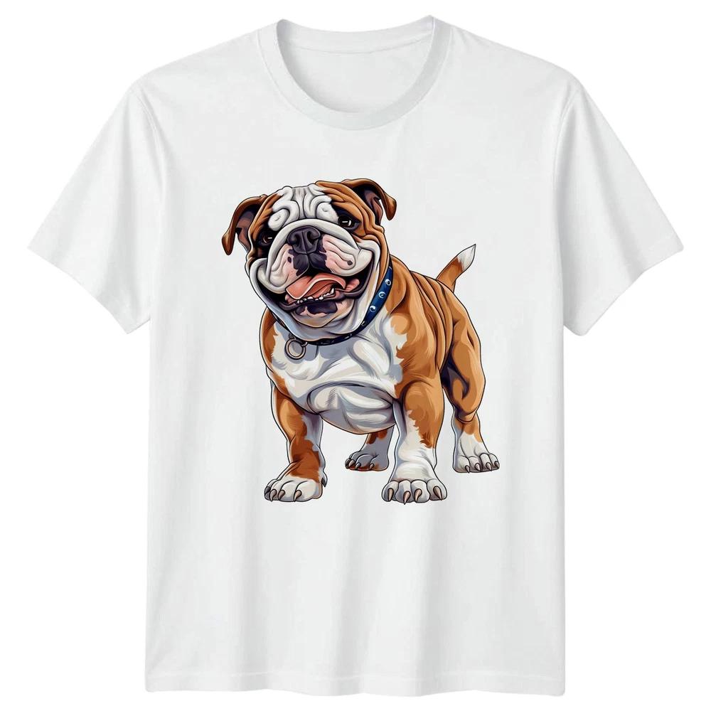 Bulldog Dogs Animals Unisexs TShirt Unisexs Tee Graphic Unisex Pet Lover Shirt S