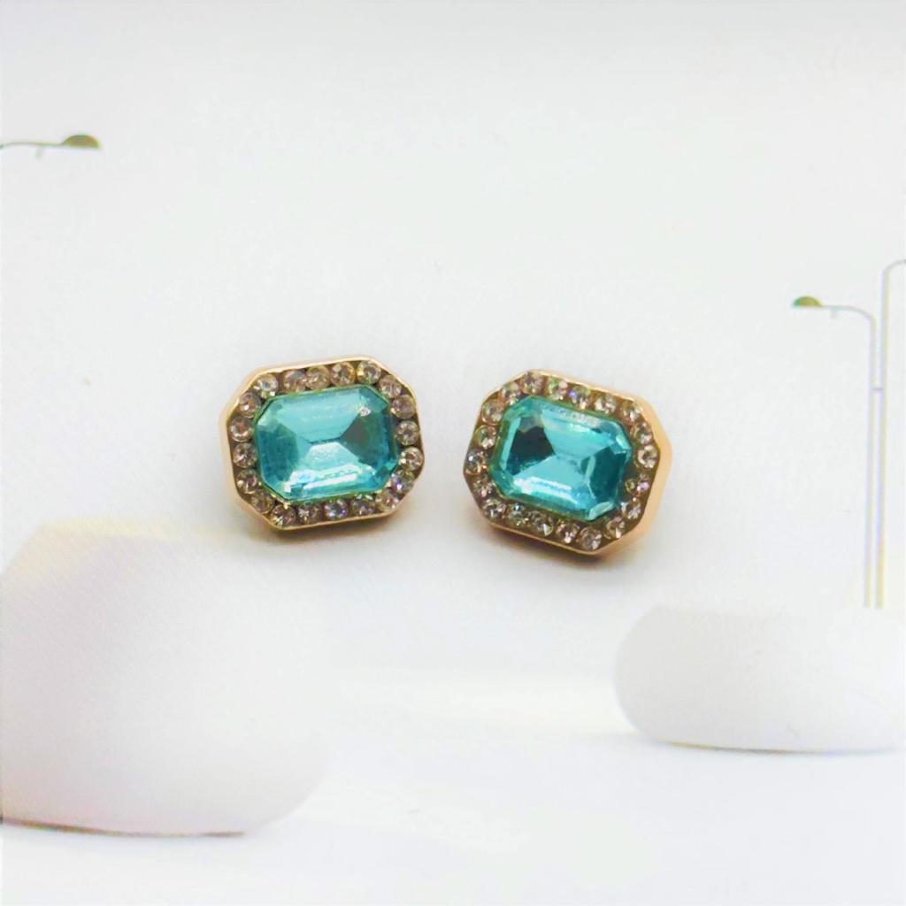 10pcs Pretty Plating Buttons Square Round Buttons Coat Windbreaker Sweater Accessories Various Styles DIY Sewing Supplies