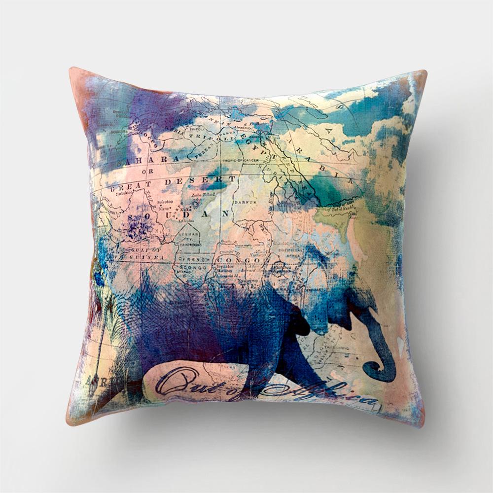 Car Cushion Pillow Case Yiwu Pillow Sofa Pillow Case Creative Home Polyester