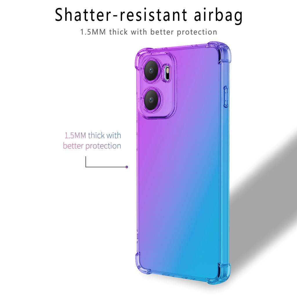 Phone Case For OnePlus 15R 5G / Ace 6 5G / Ace 6T 5G Gradient Color TPU Anti-Drop Phone Cover
